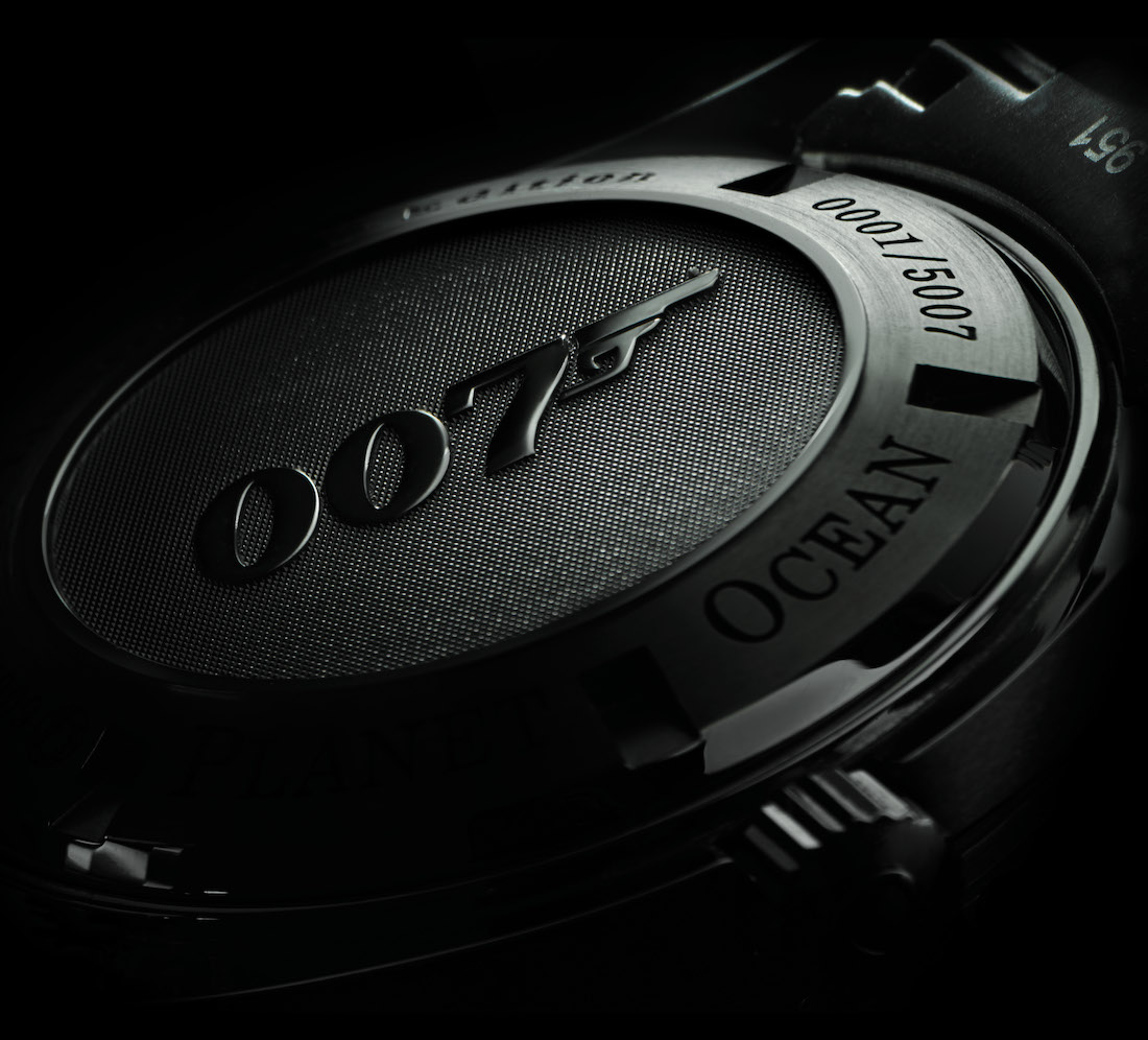 omega seamaster planet ocean 007 case back